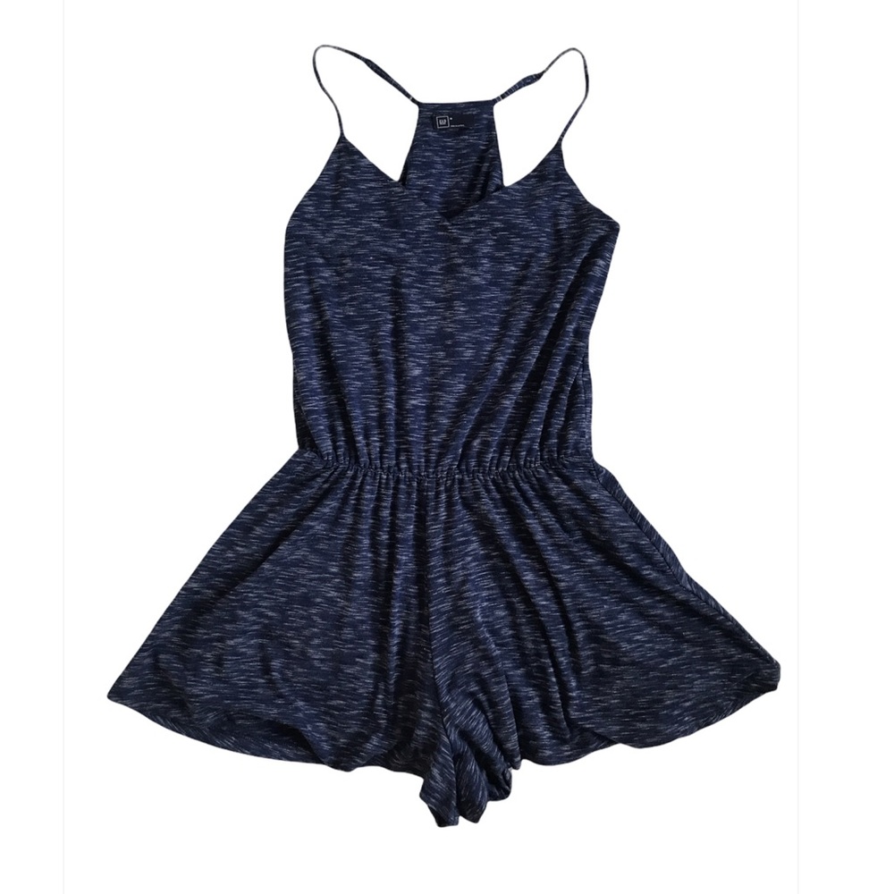 Gap Racerback Elastic Waist Romper Size Medium